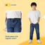 Quần jeans kid YODY cho bé Regular Smart đứng form dẽ hoạt động QJK7021