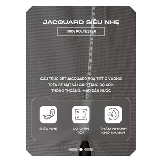 [Đồng giá] Áo ba lỗ YODY tanktop nam dải chỉ xẻ tà chất liệu jacquard siêu nhẹ thấm hút khô nhanh MATA25S010
