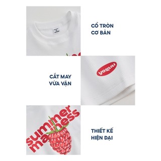 [SALE OFF]Áo thun croptop YODY vải cotton gân rib nổi ôm body co giãn, hack dáng WYTS25S156