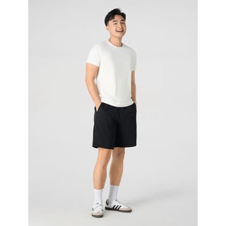 Quần short nam YODY form relax thoải mái, túi hai bên, cạp chun dây rút tiện lợi MCJT25S043