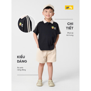 Áo thun trẻ em 2-8 tuổi YODY co giãn nhẹ  cotton an toàn, thân thiện với làn da APK7107