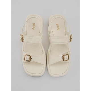 Giày dép sandal nữ quai ngang YODY thích hợp đi học đi chơi WCSE25S004