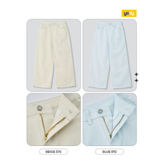 [SALE OFF] Quần jeans cho bé YODY ống suông co giãn nhẹ thoáng khí mềm mại GCJE25S011