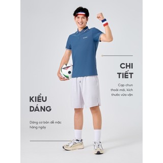 Quần short nam YODY quần đùi thể thao chất gió mát thoát mồ hôi MAJT25A047