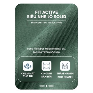 [Đồng giá] Áo phông thể thao nam YODY tshirt phối vải mỏng, thoáng khí, co giãn, thấm hút mồ hôi MATS25S036