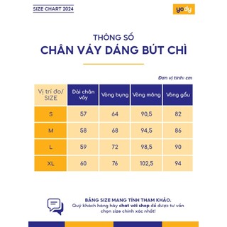 [SALE OFF] Chân váy jean nữ YODY dáng midi chất denim co giãn nhẹ CJN7019