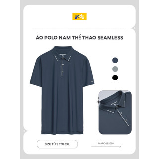Áo Polo Nam Thể Thao YODY Ép Seam Gấu Áo MAPO25S059