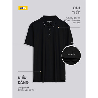 Áo Polo Nam Thể Thao YODY Ép Seam Gấu Áo MAPO25S059