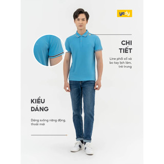 [ĐG 149K] Áo polo nam YODY phối cổ Airy Cool mát lạnh thấm hút mồ hôi mềm mại APM7456