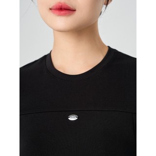Áo thun nữ YODY, áo babytee vải thun rip dáng slimfit ôm cơ thể, thông thoáng WCTS25S048