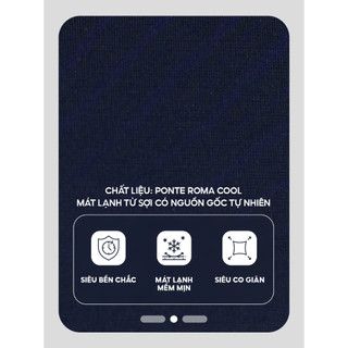 Áo polo nữ Yody ponte roma chạm mát lạnh tức thì trẻ trung thể thao năng động WAPO25S048