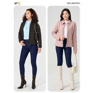 Quần Jean Nữ YodySkinny màu Xanh Nguyên Bản, tôn dáng, thoải mái, bền màu, QJN7058