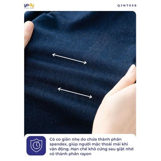 Quần Jean Nữ YodySkinny màu Xanh Nguyên Bản, tôn dáng, thoải mái, bền màu, QJN7058