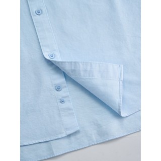 Áo sơ mi nam dài tay YODY có túi ngực mềm mại thoải mái cotton tự nhiên dáng regular fit SMM7086