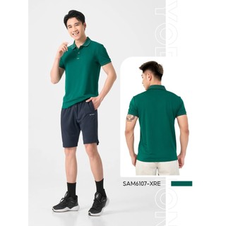 Áo polo nam thể thao YODY in logo ngực thoáng mát, thấm hút mồ hôi SAM6107