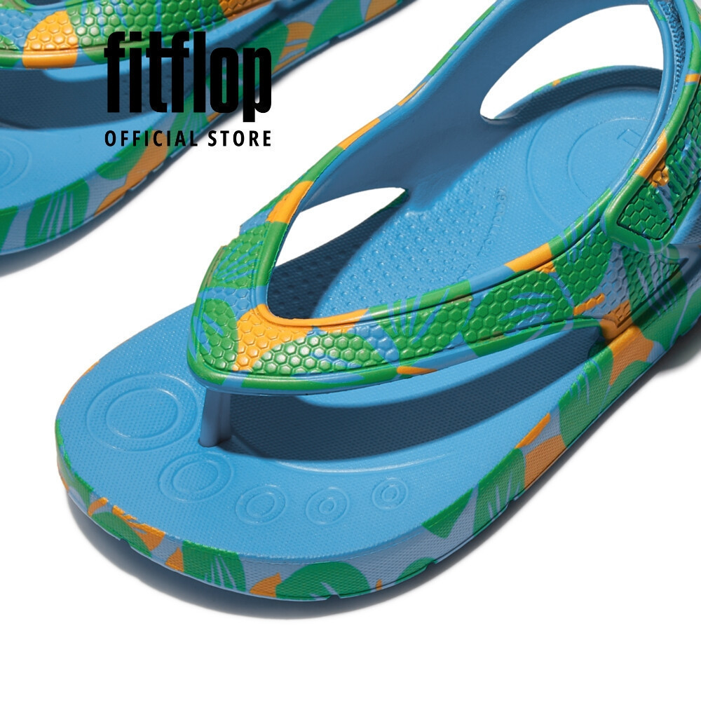 Dép Xỏ Ngón Trẻ Em FitFlop iQUSHION - Beach Blue - FON - JC5-C87