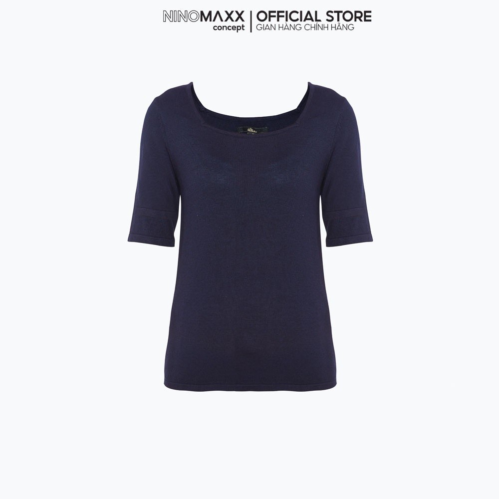 [CÒN SIZE L] N&M Áo sweater Basic Nữ tay ngắn 1905014