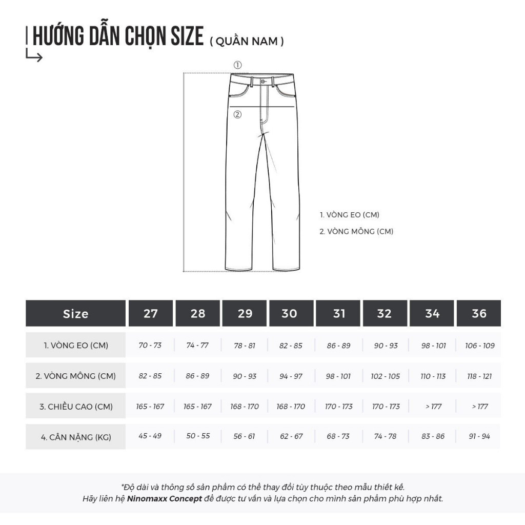 [CÒN SIZE 36] Quần tây Nam công sở ống đứng vải nano chống nắng dáng trẻ trung 2204018