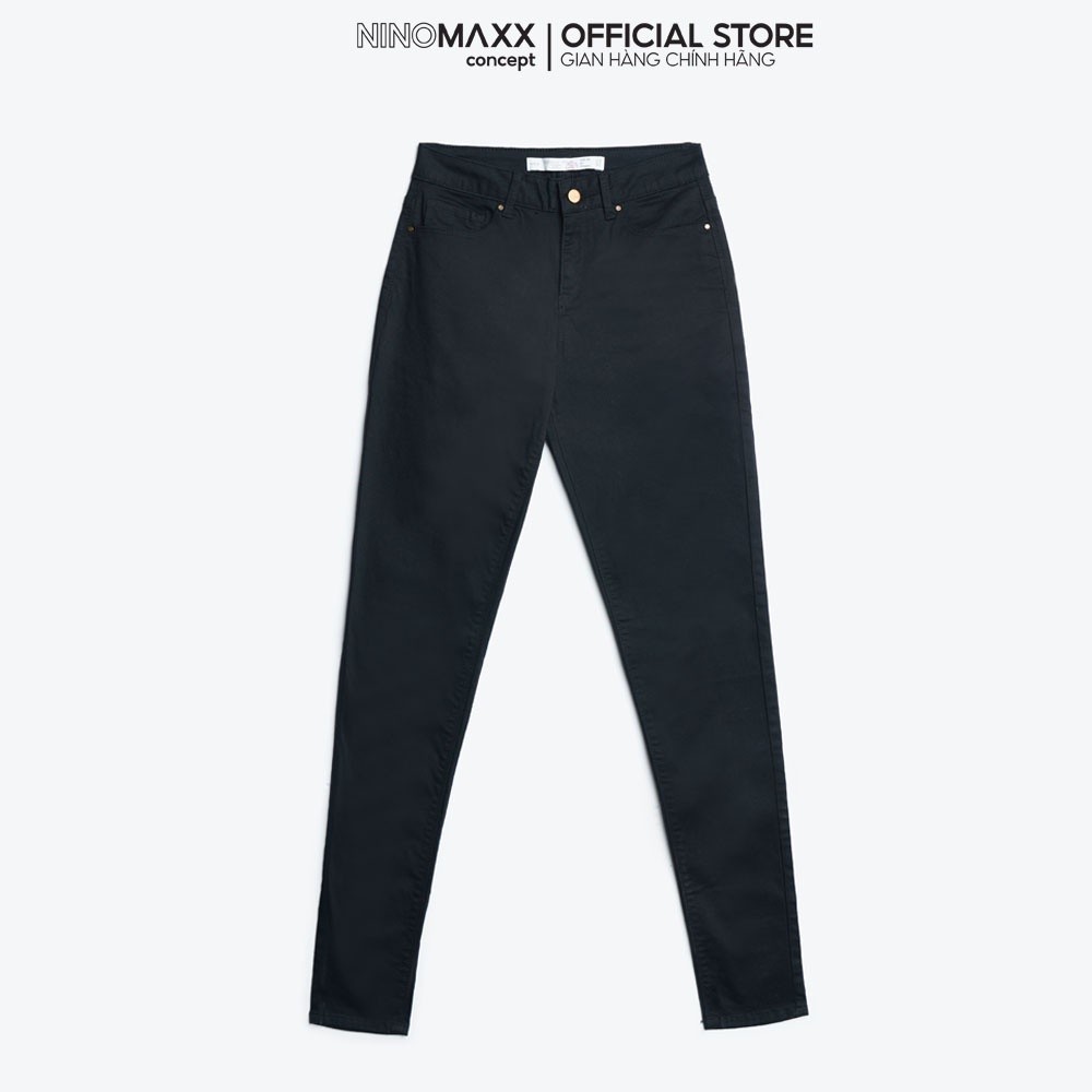 [CÒN SIZE 25, 26, 27, 28, 29] Quần Kaki Nữ Dài Ôm Dáng Chất Thun Co Giãn NINOMAXX 1609165