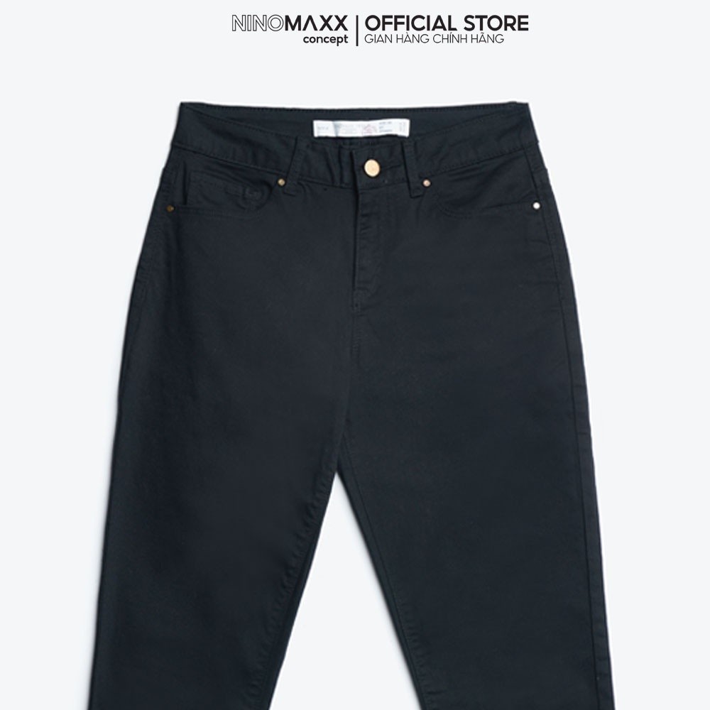 [CÒN SIZE 25, 26, 27, 28, 29] Quần Kaki Nữ Dài Ôm Dáng Chất Thun Co Giãn NINOMAXX 1609165