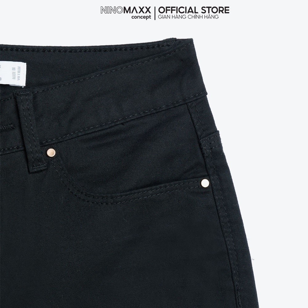 [CÒN SIZE 25, 26, 27, 28, 29] Quần Kaki Nữ Dài Ôm Dáng Chất Thun Co Giãn NINOMAXX 1609165