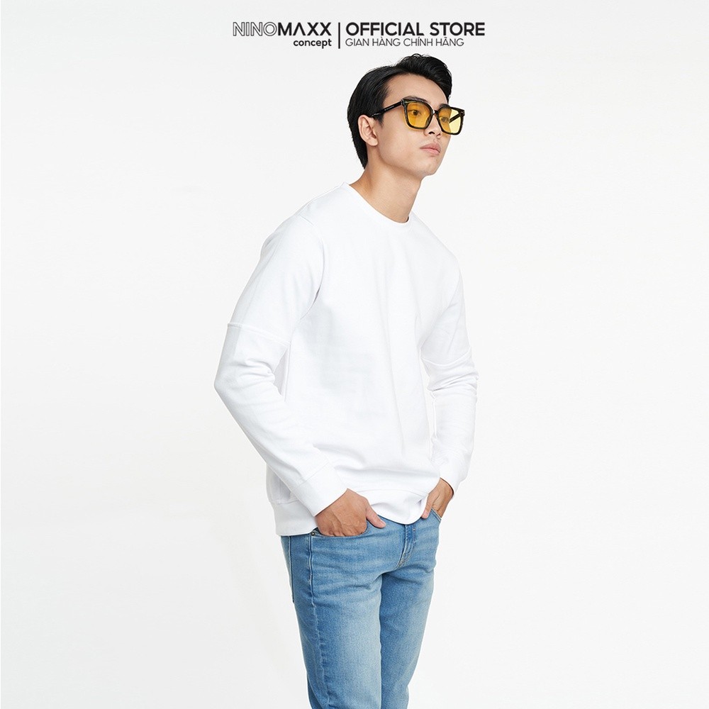 NINOMAXX Áo hoodie Nam tay dài cotton 2204002