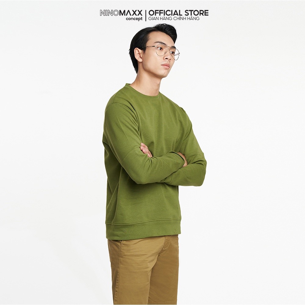 NINOMAXX Áo hoodie Nam tay dài cotton 2204002