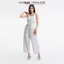 N&M Bộ Jumsuit Nữ kẻ sọc visco linen 2002024