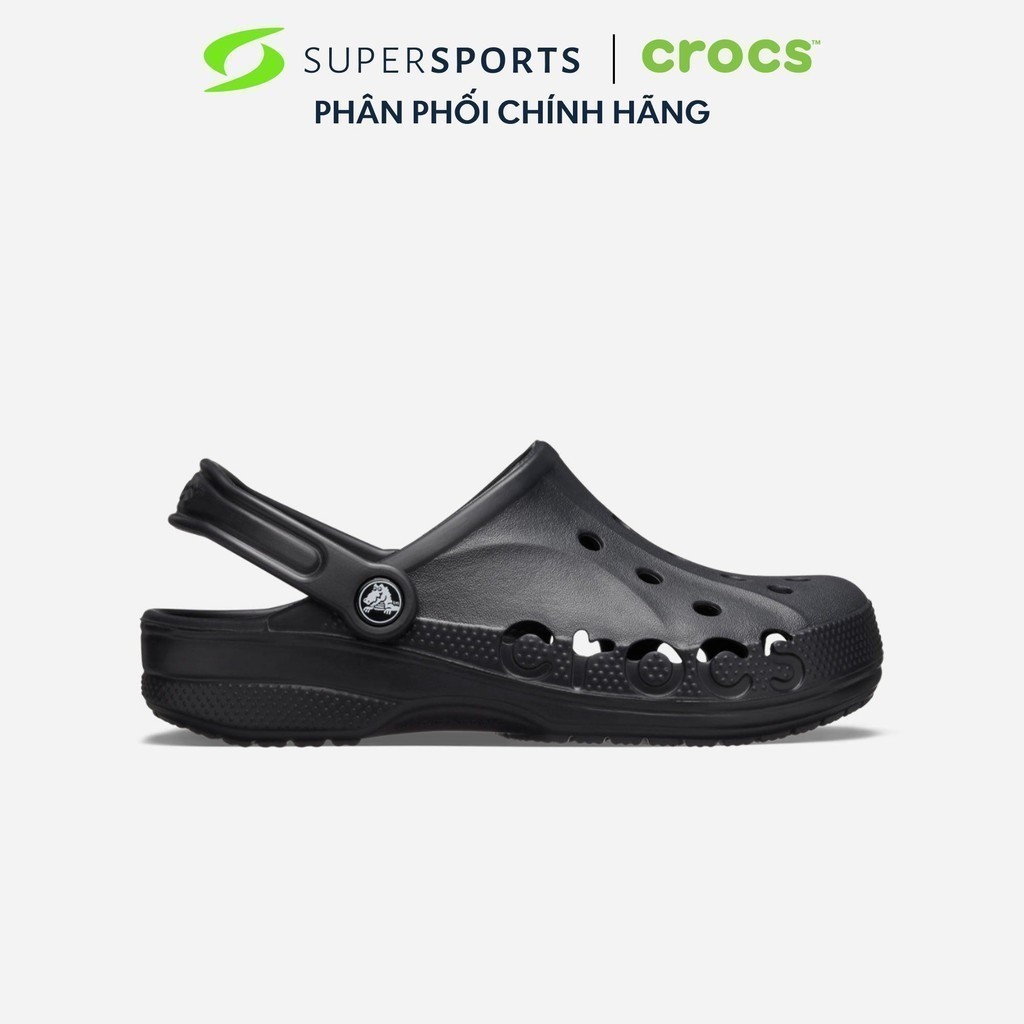 Giày Clog Unisex Crocs Baya - Đen - 10126-001 LS100 B000