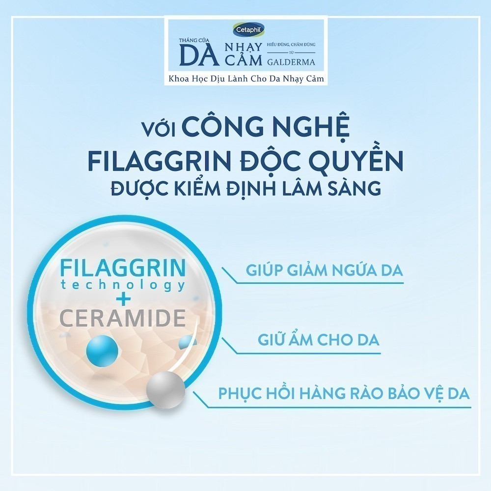 [LIVE] Sữa tắm dưỡng ẩm dịu lành dành cho da khô, ngứa CETAPHIL PRO AD DERMA WASH 295ML