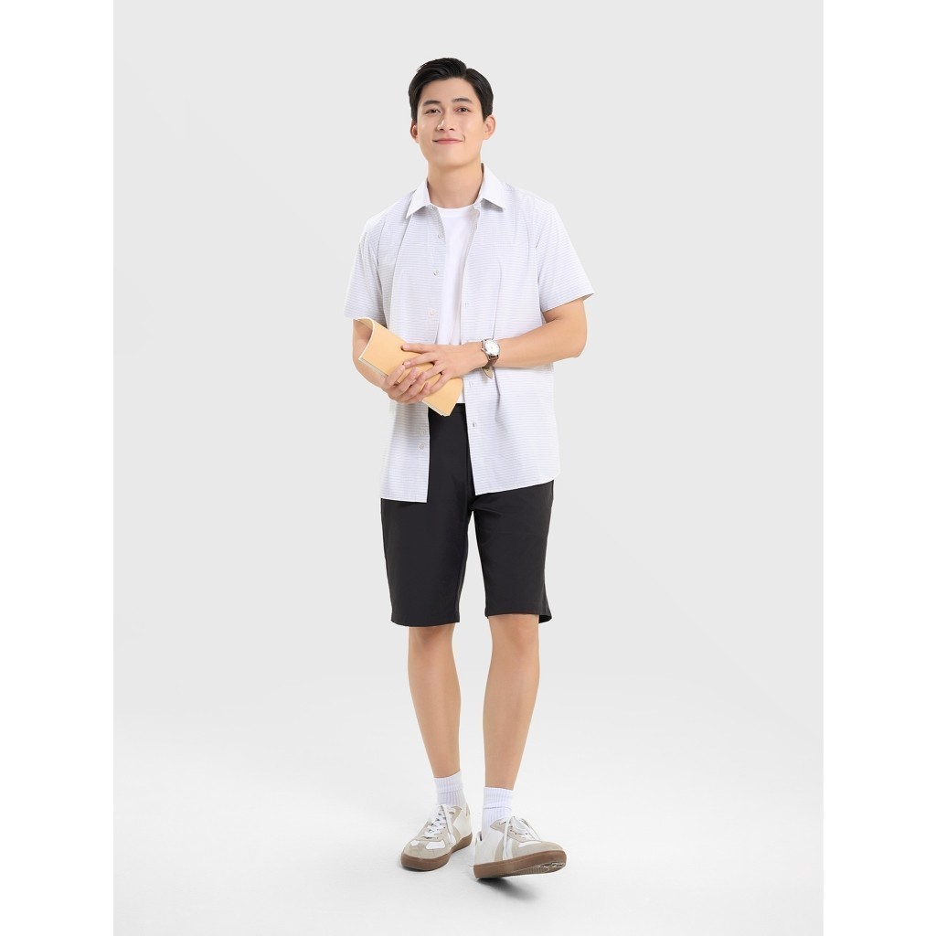Quần short nam CANIFA co giãn 4 chiều tính năng anti UV 8BS25S001