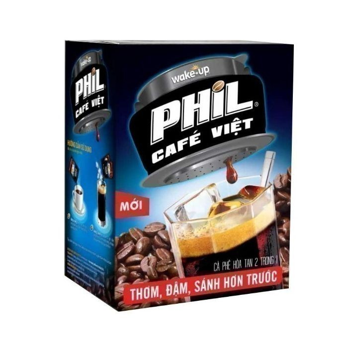 Cà Phê Phil 2in1 - Hộp 15 Gói x 16g