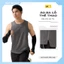 Áo ba lổ YODY tanktop nam dải chỉ xẻ tà chất liệu jacquard siêu nhẹ thấm hút khô nhanh thoải mái vận động MATA25S010