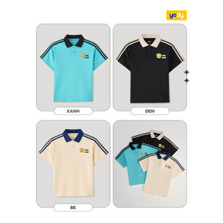 Áo thun trẻ em 2-8 tuổi YODY co giãn nhẹ cotton an toàn, thân thiện với làn da APK7107