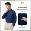 Áo sơ mi nam YODY dài tay túi kiểu vải Cotton twill dáng suông thoáng mát, mềm mại MCSH25S042