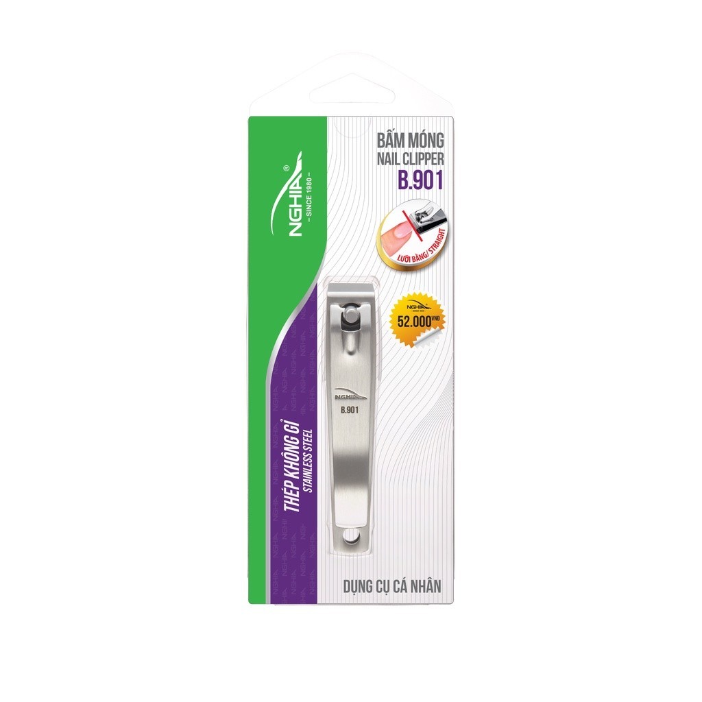 Bấm móng B-901 Kềm Nghĩa chính hãng, bấm móng tay, bấm móng bằng b901