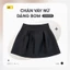 Chân Váy Nữ YODY Dáng Phồng Cạp Cao Cơi Túi CVN7179
