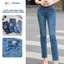 Quần Jeans Nữ YODY quần bò Denim 4 mùa Co Giãn 4 Chiều, ống đứng, cạp cao TRA - QJN5078