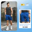 Quần short nam YODY quần đùi thể thao lưng chun, co giãn, thoải mái, thoáng mát MAJT25S045