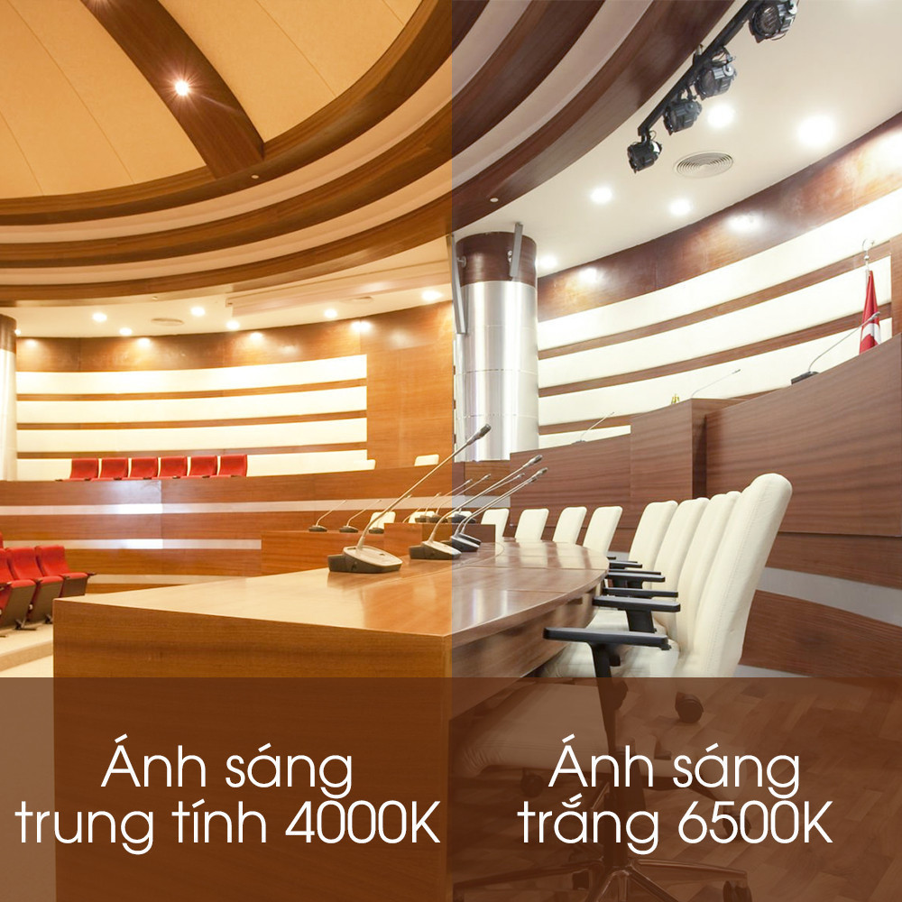 Đèn LED âm trần PHILIPS Eridani hiệu suất ánh sáng cao - Công suất (7W, 9W, 10W, 14W. 23W) - Đèn Philips HOME LOCK VIP