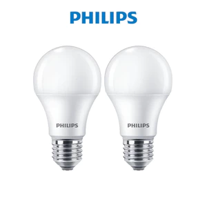 Bộ 02 bóng đèn LED PHILIPS bulb A60 - Công suất (7W, 9W, 11W) HOME LOCK VIP