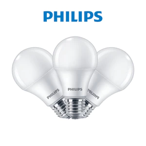 Bộ 03 bóng LED PHILIPS bulb Essential E27 11W ánh sáng trắng 6500K HOME LOCK VIP