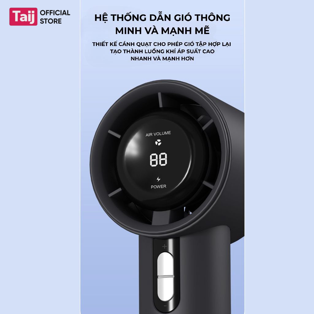 Quạt Cầm Tay Mini Tích Điện Di Động Có Thể Sạc, Tốc Độ Gió Mạnh, Quạt Phản Lực Cầm Tay
