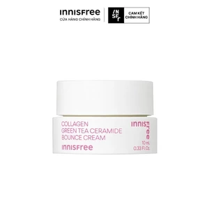 Kem dưỡng giúp làm mờ các dấu hiệu lão hóa trên da INNISFREE Collagen Ceramide Bounce Cream 10ml
