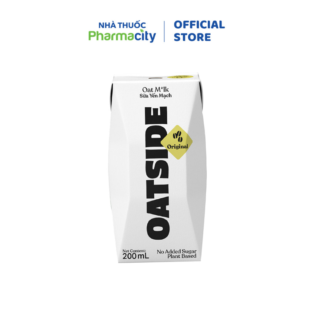 Sữa yến mạch nguyên chất Oatside (180ml) | Shopee Việt Nam
