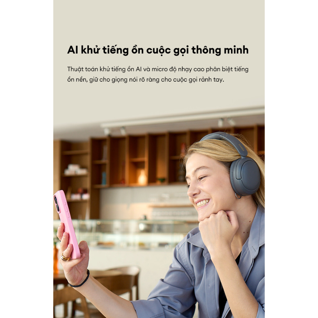 Tai Nghe Chụp Tai Bluetooth Không Dây EDIFIER W800BT SE - Chơi Nhạc Đến 45H - Mic Khử Ồn Môi Trường - 15 Tháng Bảo Hành | BigBuy360 - bigbuy360.vn