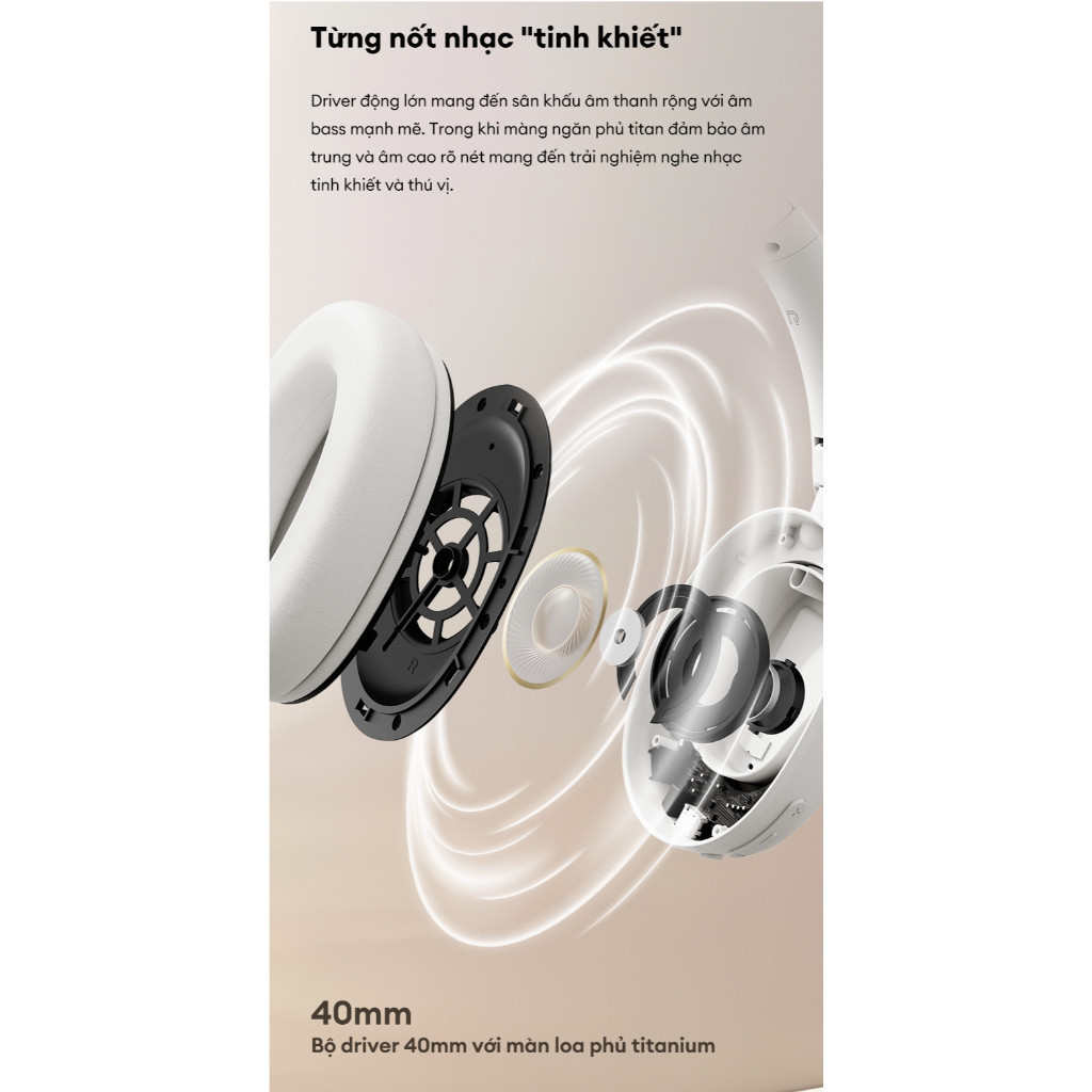 Tai Nghe Chụp Tai Bluetooth Không Dây EDIFIER W800BT SE - Chơi Nhạc Đến 45H - Mic Khử Ồn Môi Trường - 15 Tháng Bảo Hành | BigBuy360 - bigbuy360.vn