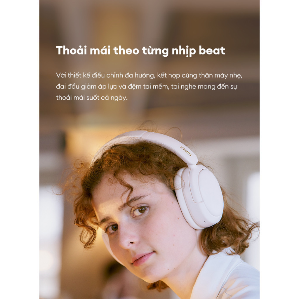 Tai Nghe Chụp Tai Bluetooth Không Dây EDIFIER W800BT SE - Chơi Nhạc Đến 45H - Mic Khử Ồn Môi Trường - 15 Tháng Bảo Hành | BigBuy360 - bigbuy360.vn