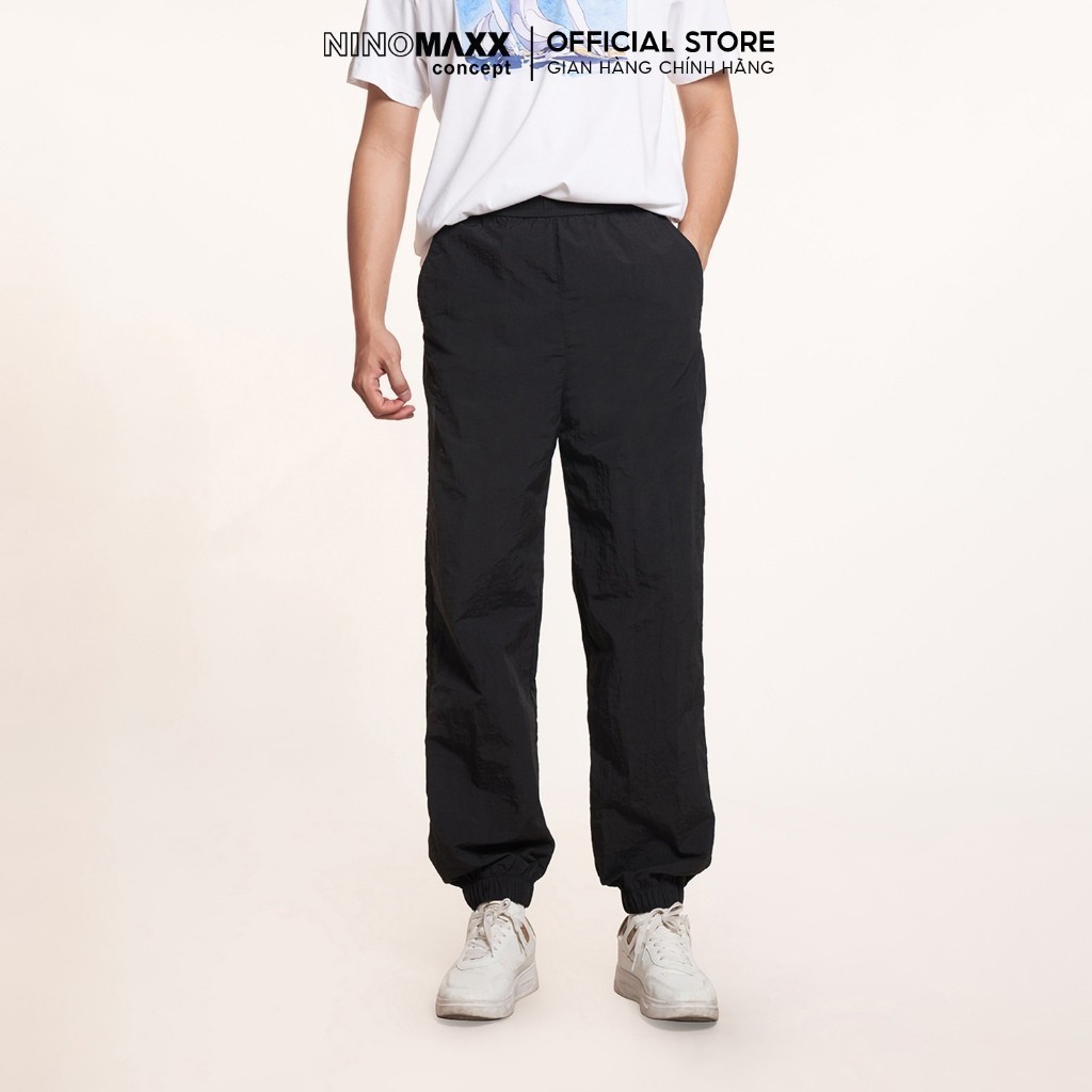 Quần Dù Nam Quần Jogger Dài NINOMAXX Năng Động 2408016