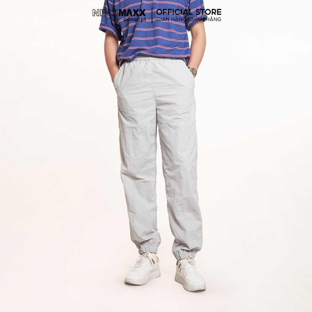 Quần Dù Nam Quần Jogger Dài NINOMAXX Năng Động 2408016